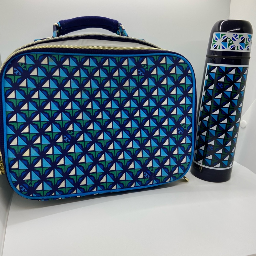 Tory Burch lunchbox and thermos
